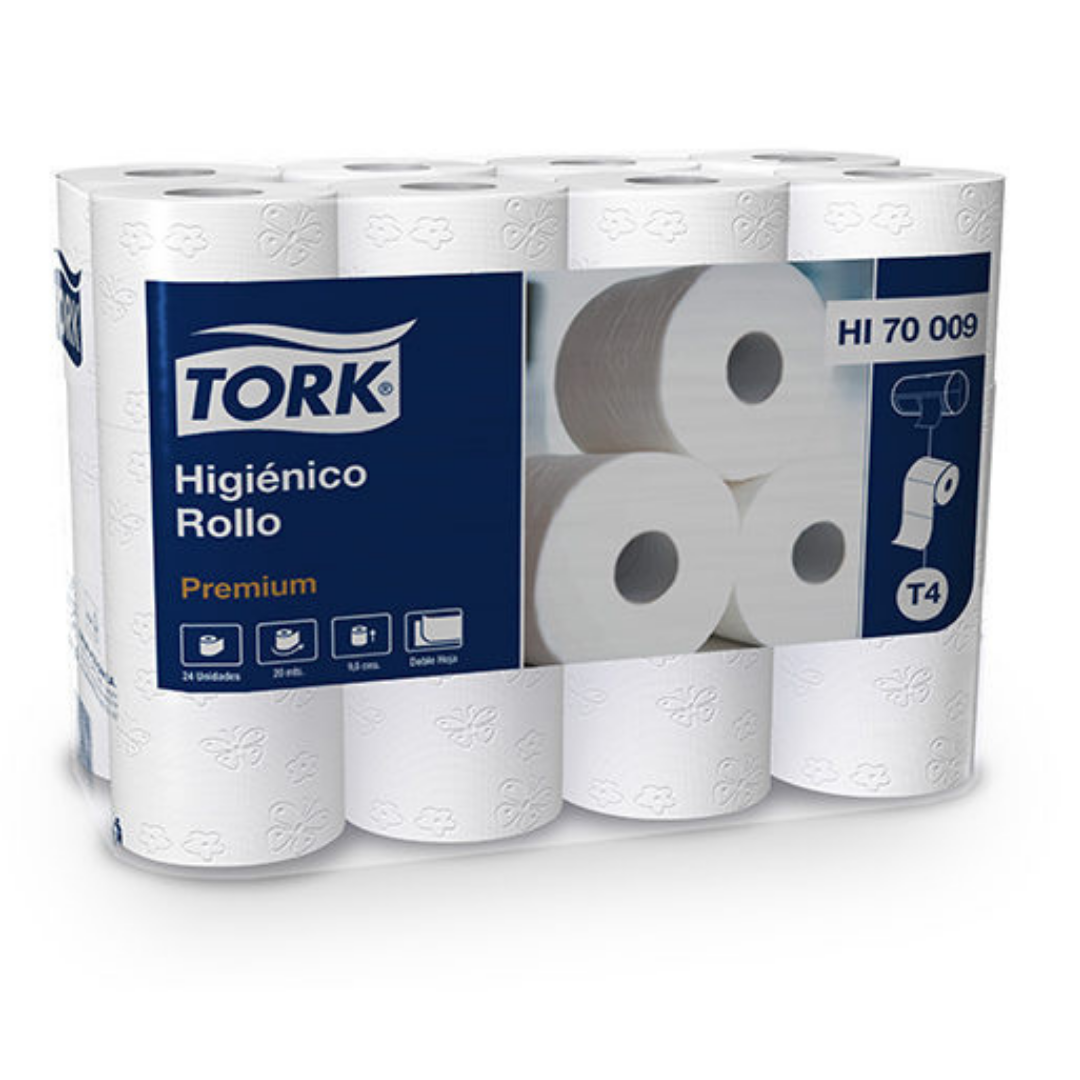 HI70009 TORK PREMIUM HIGIENICO ROLLO D/H 48X20 MT