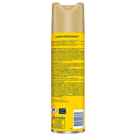 DESODORANTE AMBIENTAL GLADE 360 LIMON REFRESCANTE
