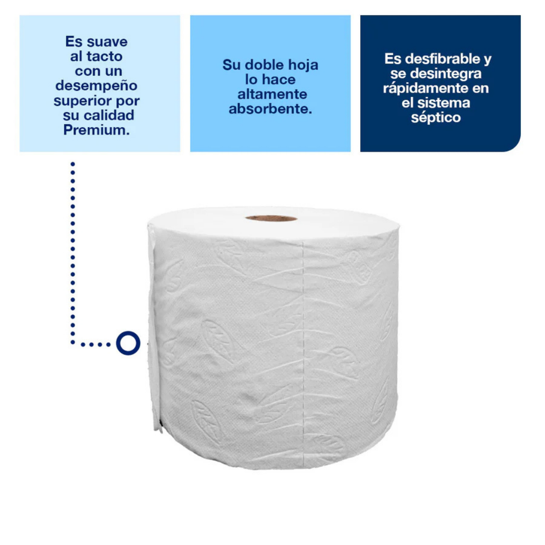 HI70009 TORK PREMIUM HIGIENICO ROLLO D/H 48X20 MT