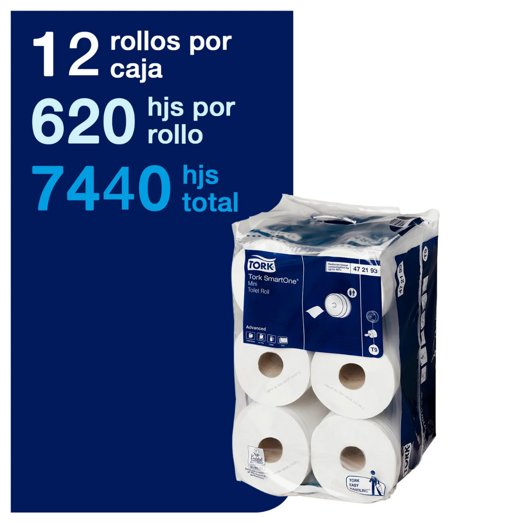 HI70010 TORK PREMIUM HIGIENICO SMARTONE D/H 12X111,6 MT