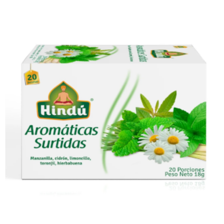 INFUSION HINDU SURTIDO X 20 UNIDADES