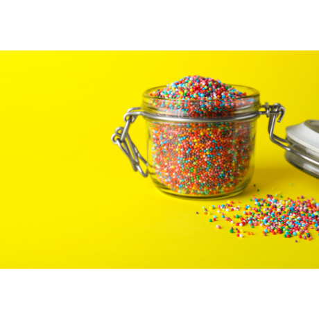 Mostacilla Bolita Multicolor 2mm 500 Gramos