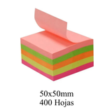 TACO POST IT NEON 400 HJS 5 X 5 CM