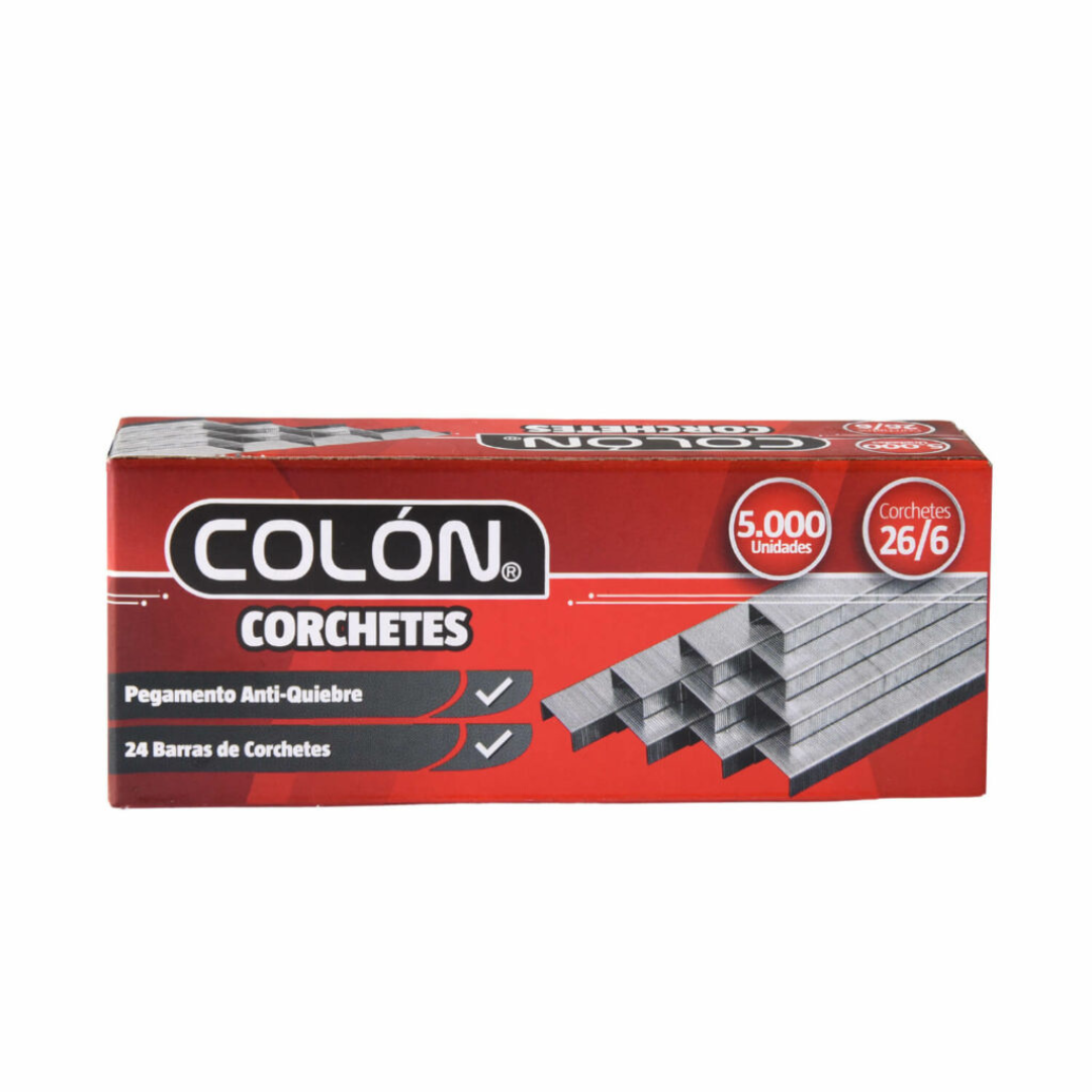  CAJA CORCH.COLON 26/6 5.000 BARRA ENTERA