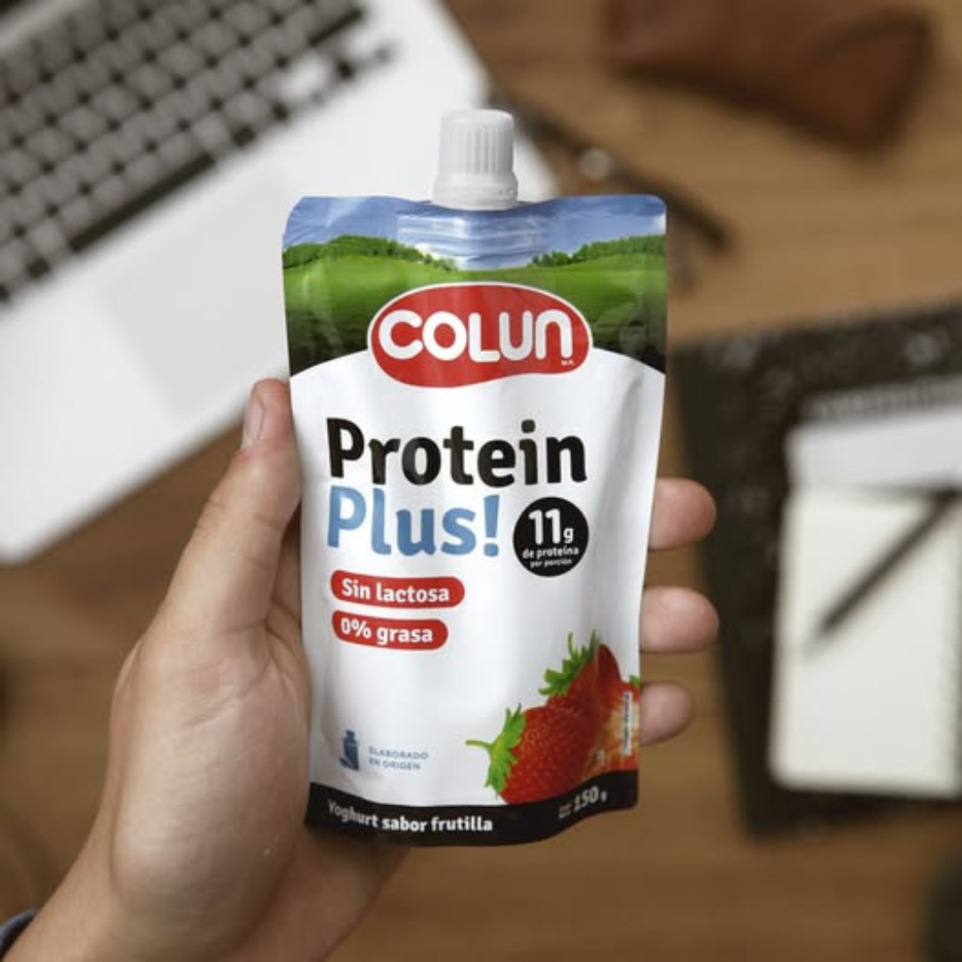YOGHURT PROTEIN PLUS FRUTILLA 150GR 1X24 | COLUN