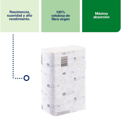 TO70027 TORK ADVANCED TOALLA INTERFOLIADA D/H 16X200 HJ