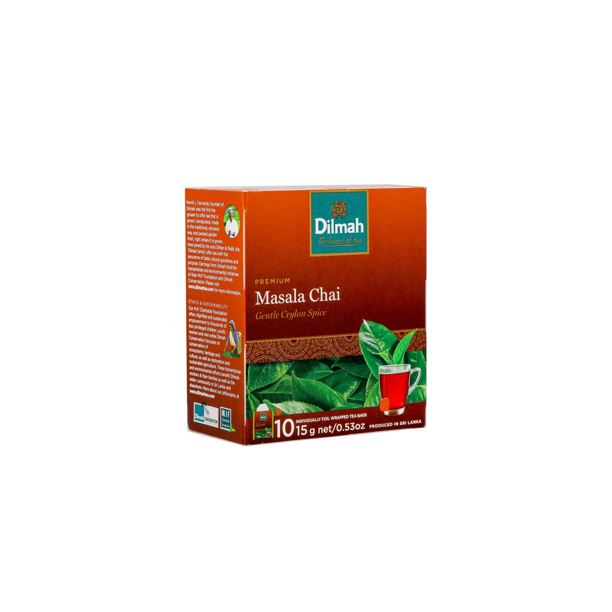 TE NEGRO DILMAH MALASIA CHAI 1X10