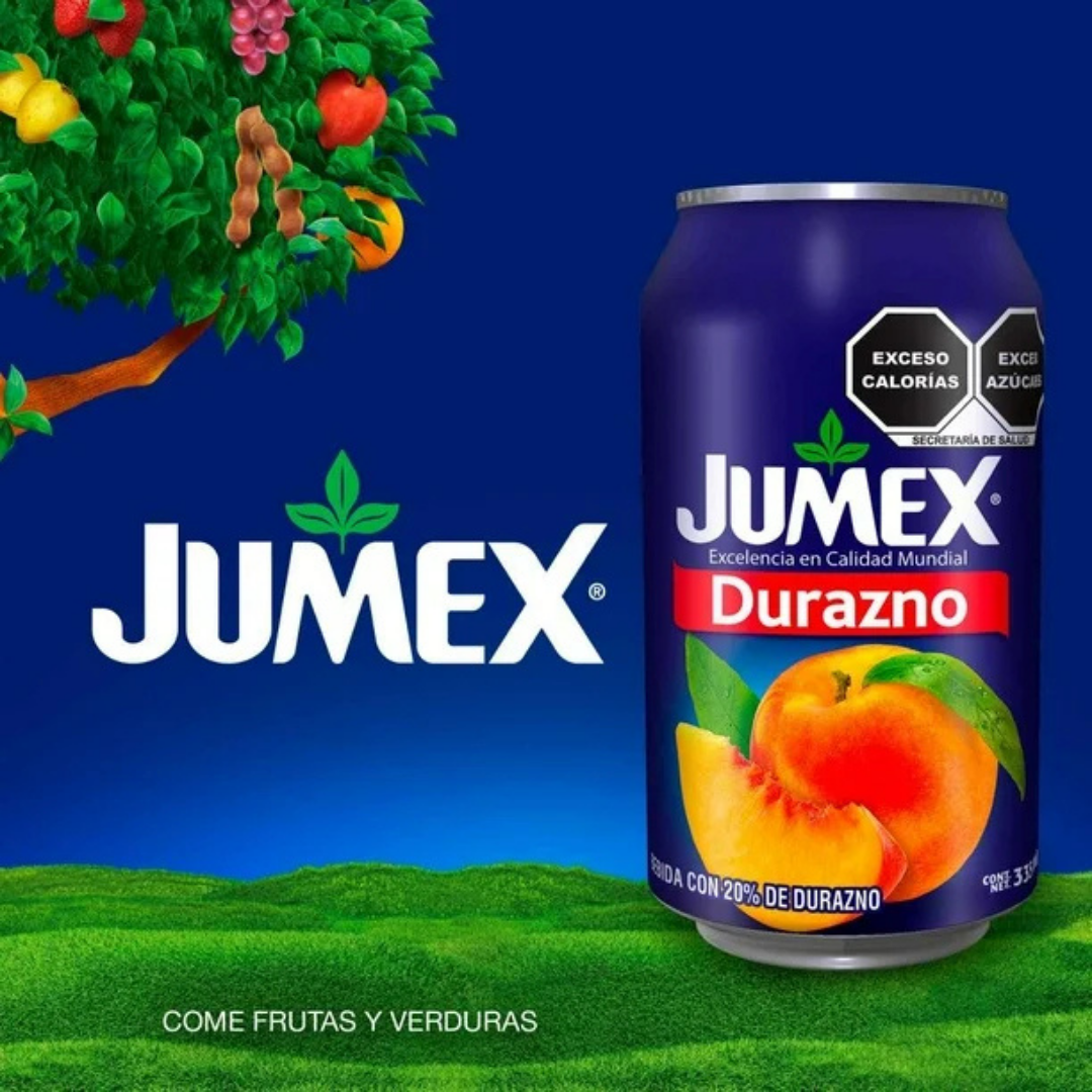 NECTAR DURAZNO JUMEX 355ML