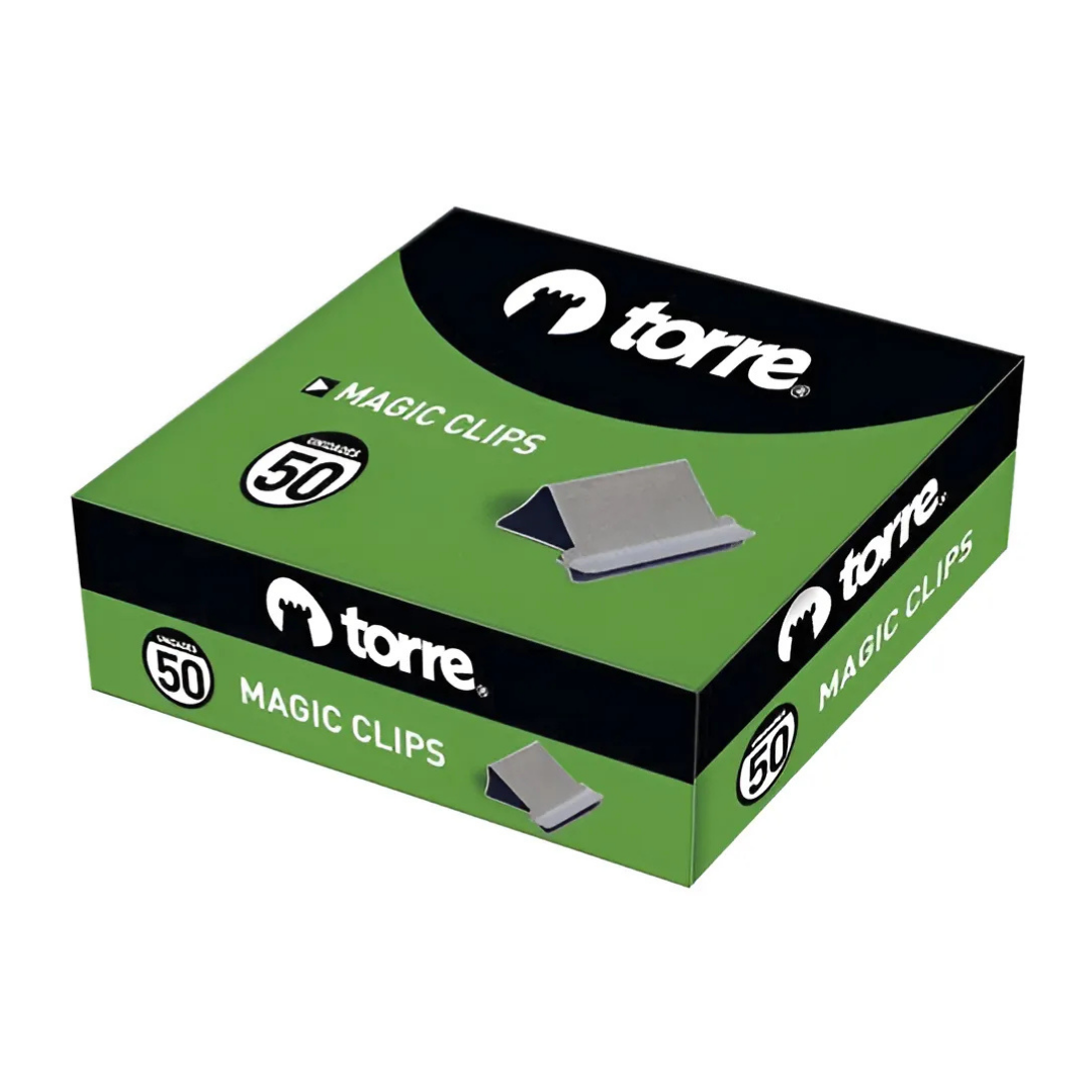 CAJA MAGIC CLIP 50 UNIDADES - TORRE