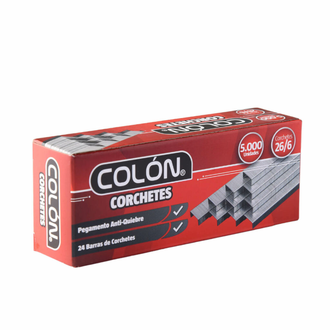  CAJA CORCH.COLON 26/6 5.000 BARRA ENTERA