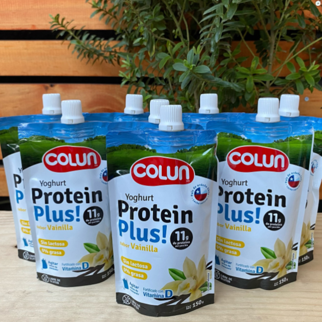 YOGHURT PROTEIN PLUS VAINILLA 150GR 1X24 | COLUN