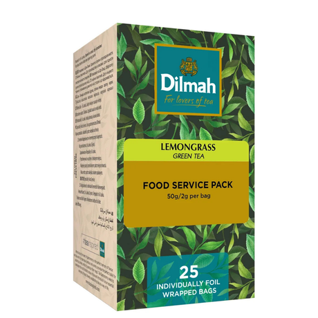 TE NEGRO DILMAH GOURMET  LIMA LIMON  1X25