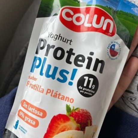 YOGHURT PROTEIN PLUS FRUTILLA PLATANO 150GR 1X24 | COLUN
