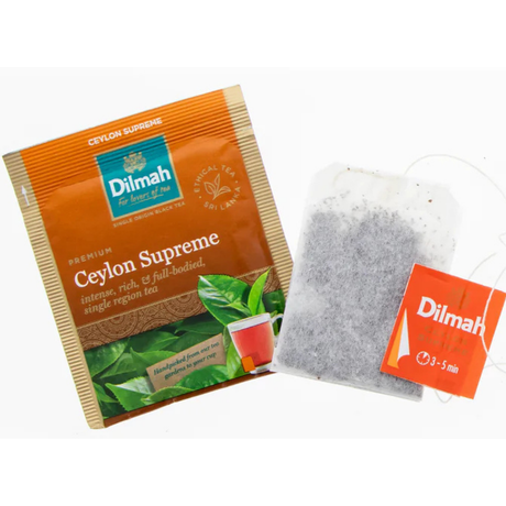 TE NEGRO DILMAH GOURMET CEYLON SUPREME 1X100