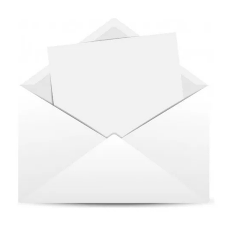 SOBRE CARTA BLANCO 12.4X15.4 B-24 80 GR