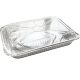 BANDEJA ALUMINIO 2000ML C40 CON TAPA BOPP 1X20