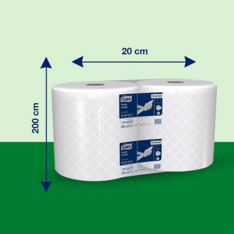 TO55035 TORK ADVANCED TOALLA JUMBO D/H 2X200 MT