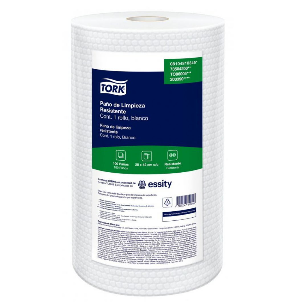 TO86005 WIPER INDUSTRIAL TORK1 ROLLO DE 1