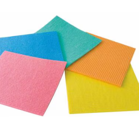 PAÑO SPONGI 18X20CM 5 COLORES PACK 5 UNIDADES