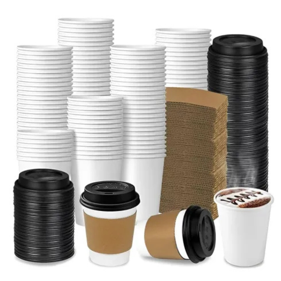 TAPA CAPUCCINO 8 OZ TIRA 50 UNIDADES