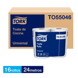 TO55046 TORK UNIVERSAL TOALLA ROLLO D/H 8X2X24 MT
