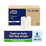 TO70033 TORK UNIVERSAL TOALLA JUMBO TAD H/S 6 X280 MT