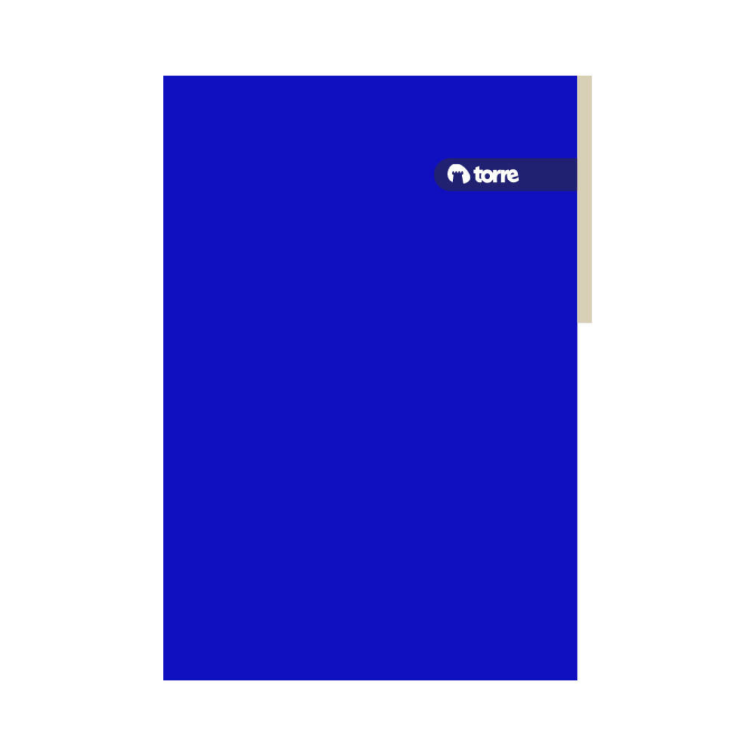 CARPETA PIGMENTADA AZUL