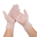 GUANTE VINILO TRANSLUCIDO TALLA S 1X 100