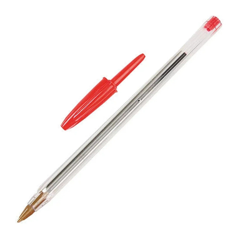 BOLIGRAFO CLASICO CRISTAL DS 1MM ROJO - BIC