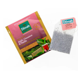 TE NEGRO DILMAH GOURMET MANZANA CANELA VAINILLA 1X25