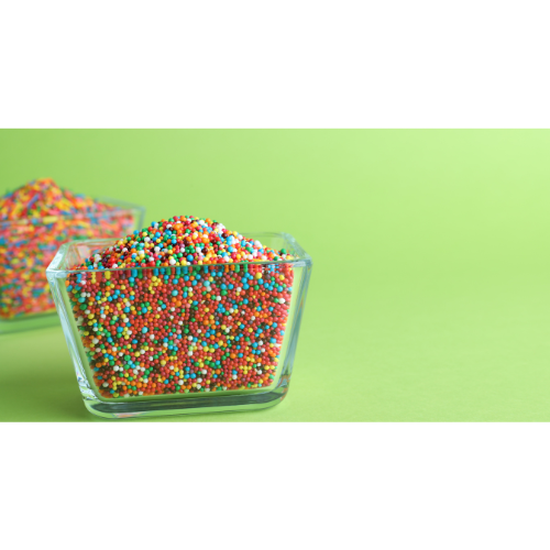 Mostacilla Bolita Multicolor 2mm 500 Gramos