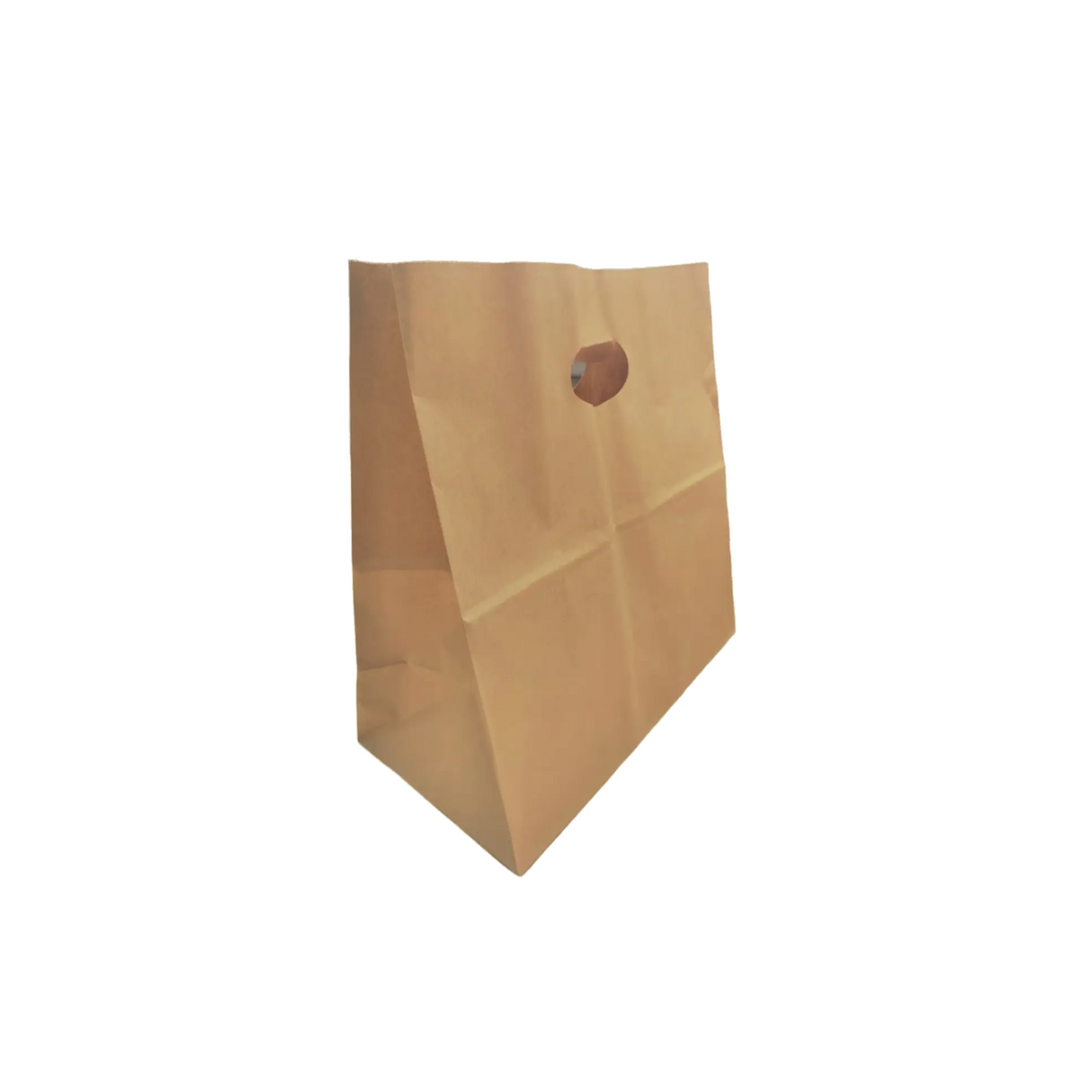 Bolsa Kraft 28X28X15Cm Asa Troquel plast