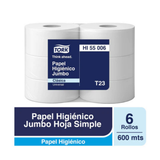 HI55006 TORK ADVANCED HIGIENICO JUMBO H/S 6X600 MT