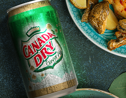 BEBIDA EN LATA CANADA DRY 350ML 1X6