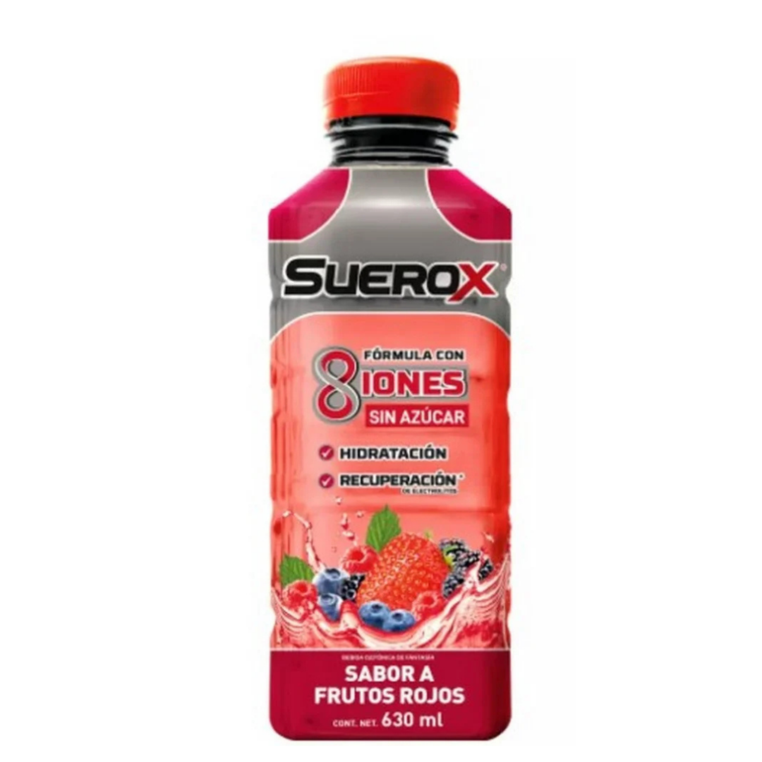 SUEROX 630ML FRUTOS ROJOS 1x12