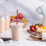 TAPA DOMO PET C/HOYO 92 MM P/VASO DE 12/20 OZ 1X100