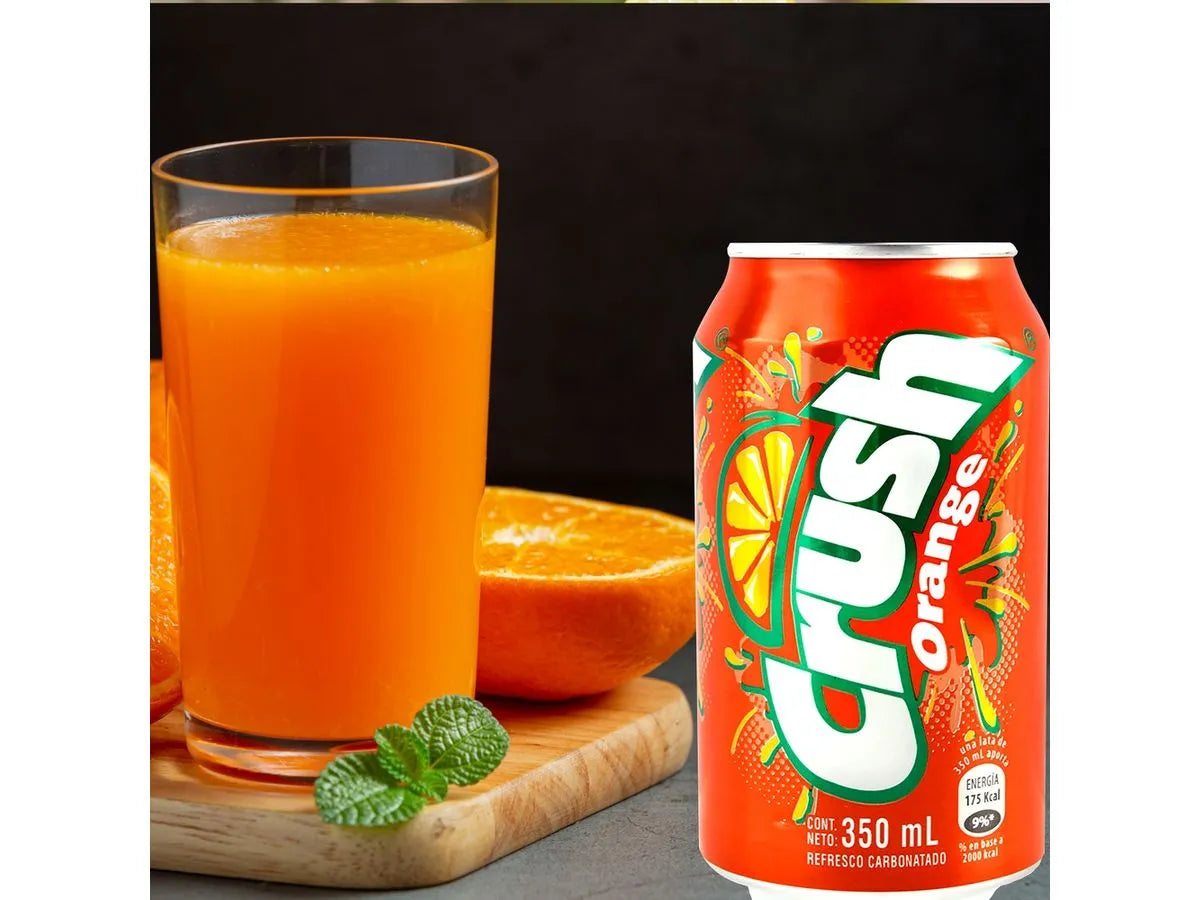 BEBIDA EN LATA CRUSH 350ML 1X6