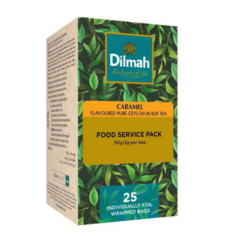 TE VERDE DILMAH CARAMELO 1X25
