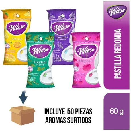 PASTILLA REDONDA WIESE SURTIDO 40G