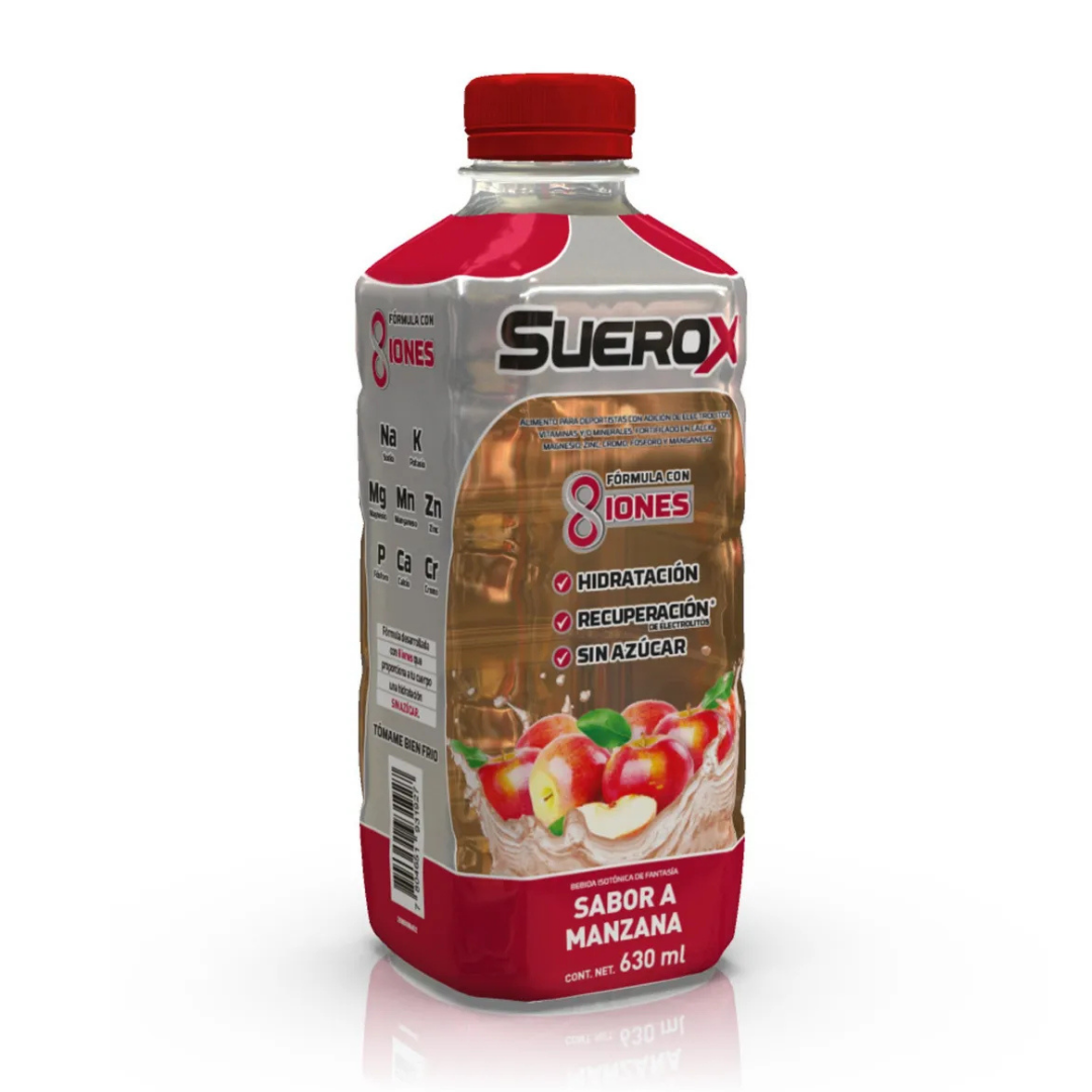 SUEROX 630ML MANZANA 1x12