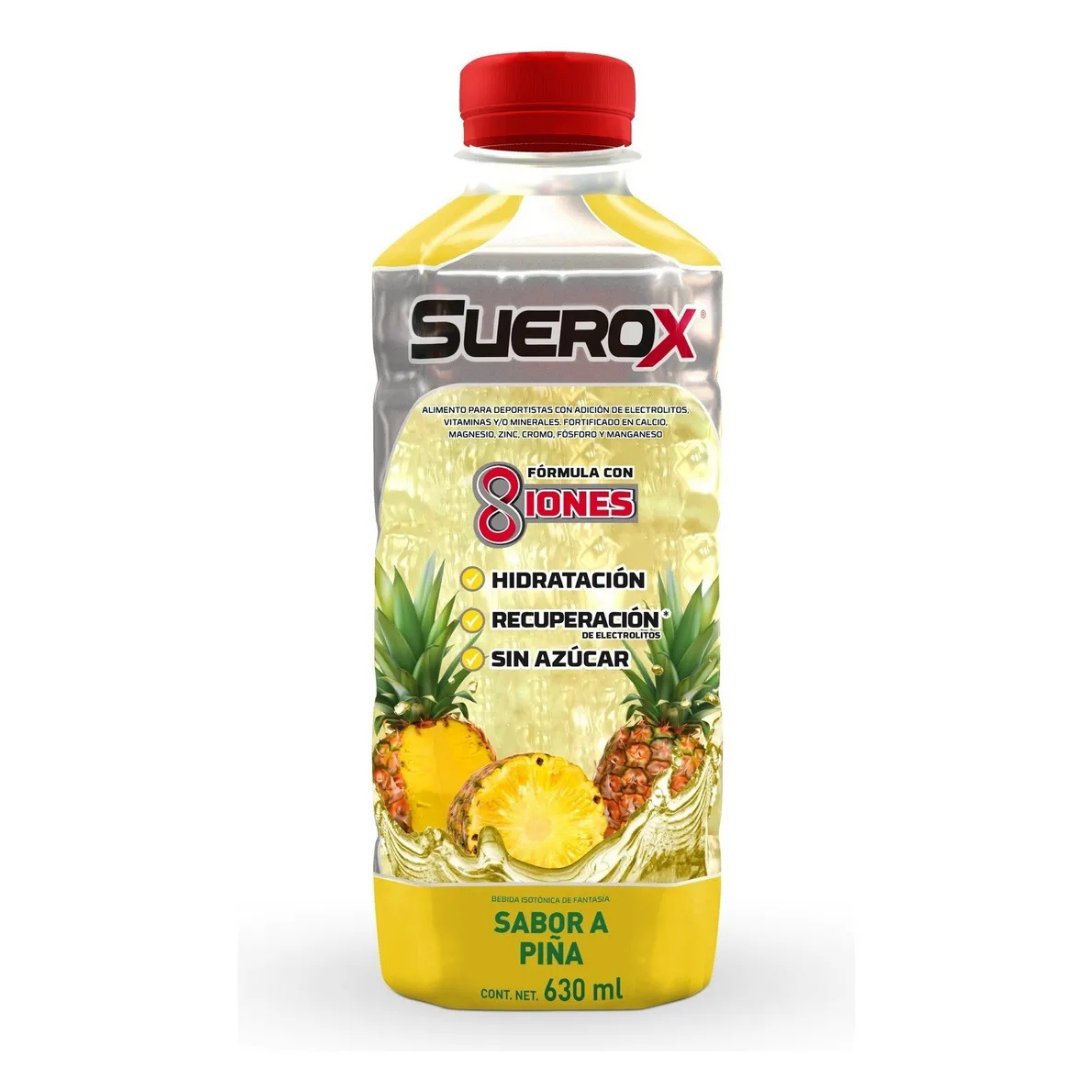 SUEROX 630ML PIÑA 1x12
