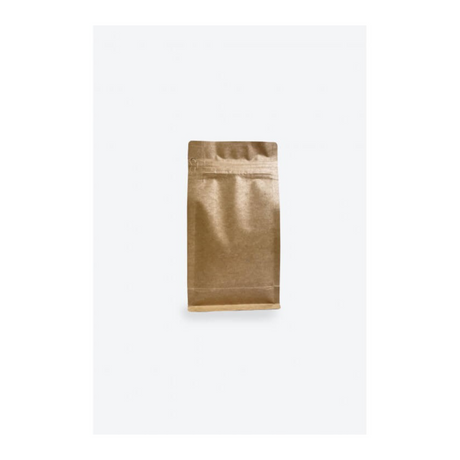 Bolsas Doypack Kraft con base cuadrada 105x200 mm
