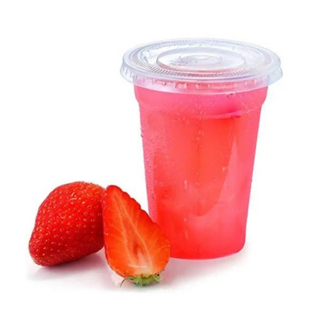 TAPA PLANA P/VASO 12/14/16/20 OZ PP TRANSPARENTE 1X50