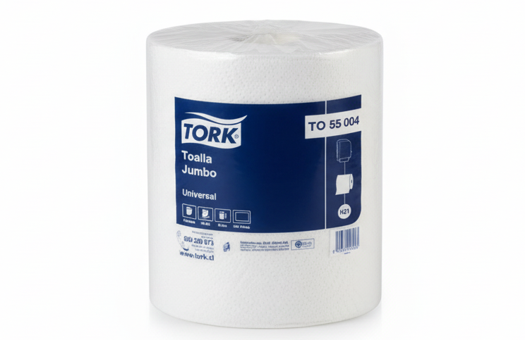 TO70024 TORK ADVANCED WIPE JUMBO D/H 1X525 MT