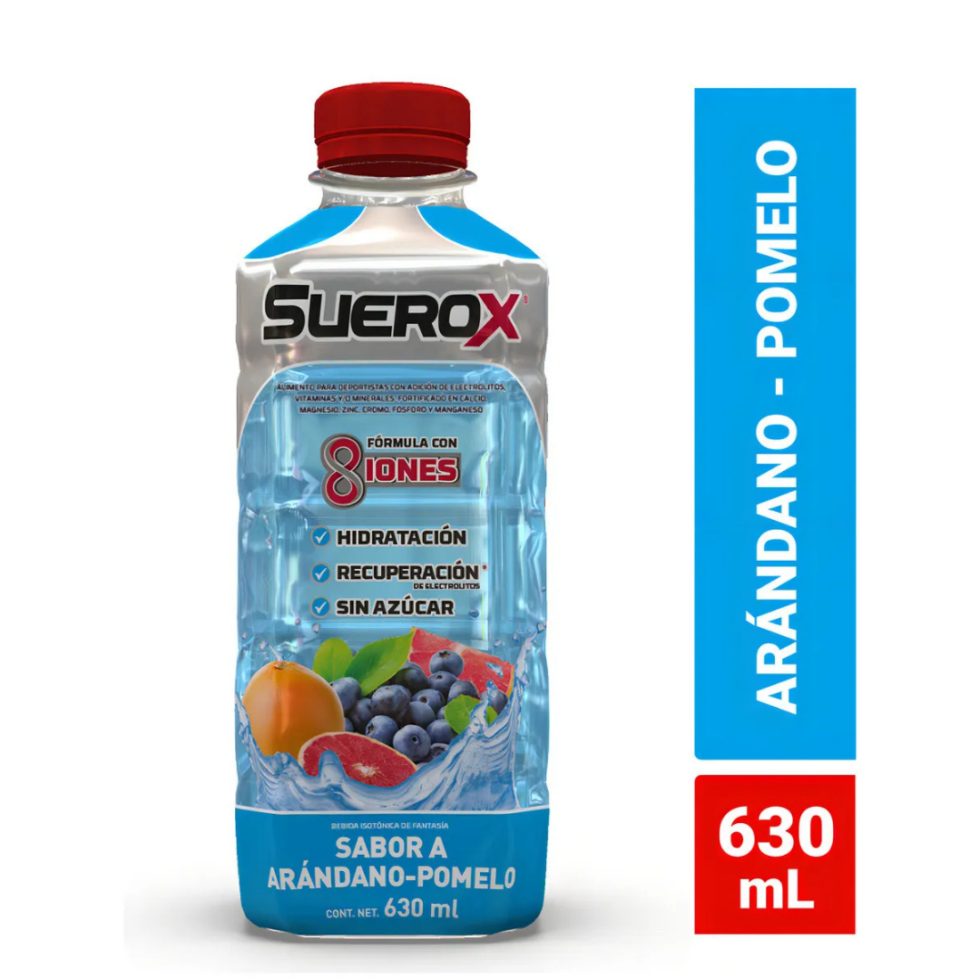 SUEROX 630ML TROPICAL BLUE 1x12
