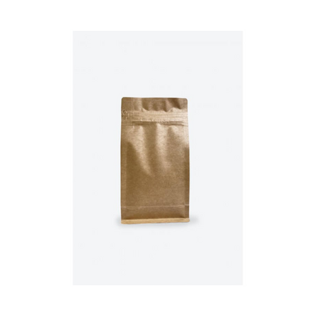 Bolsas Doypack Kraft con base cuadrada 125x265 mm