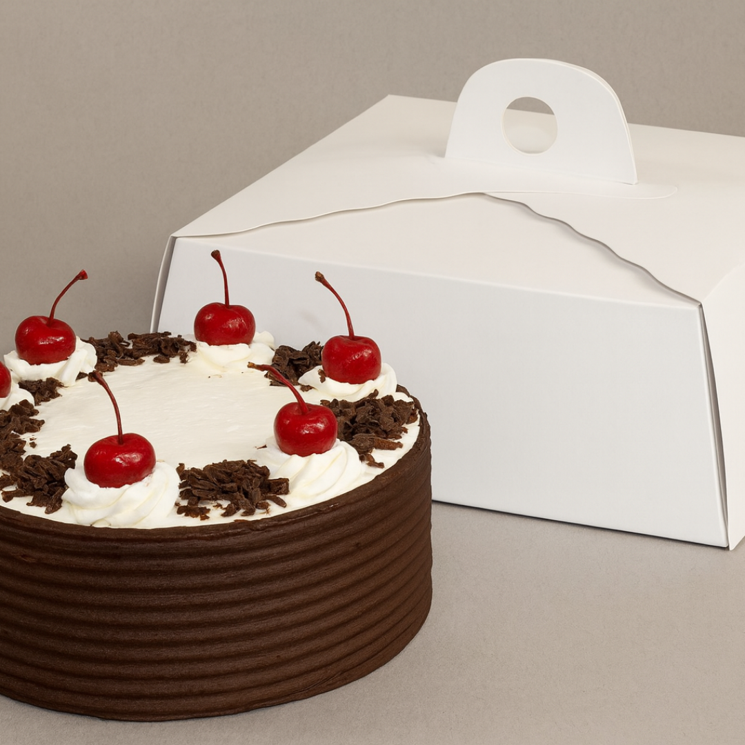 CAJA TORTA GRANDE BLANCA 35X35X12.5
