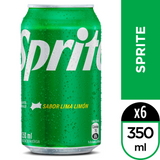 BEBIDA EN LATA SPRITE 350ML 1X6