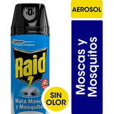RAID MARA MOSCA Y MOSQUITOS SIN OLOR 259 GRAMOS