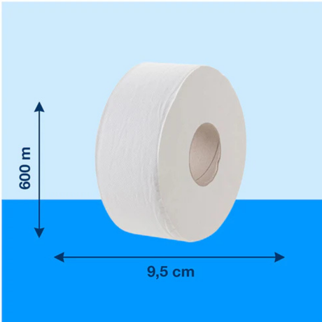 HI55006 TORK ADVANCED HIGIENICO JUMBO H/S 6X600 MT